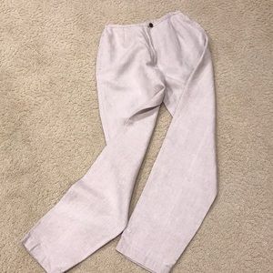 Valerie Stevens Linen Pants Petite Small Linen